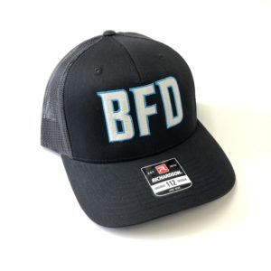 BFD Snap Back Richardson Trucker Hat 112-CURVED BRIM