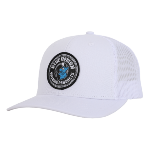 Blue Demon White Stamp Hat
